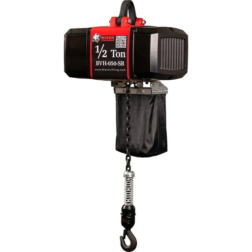 Bison Lifting BVH Series Electric Chain Hoist - 1/2 Ton Bison Lifting