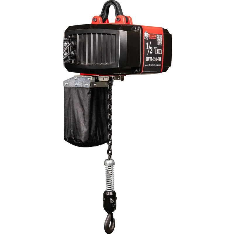 Bison Lifting BVH Series Electric Chain Hoist - 1/2 Ton Bison Lifting