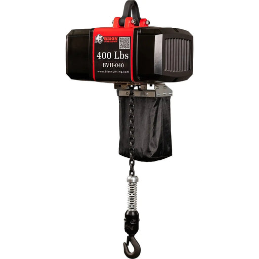 Bison Lifting BVH Series Electric Chain Hoist - 400 Pounds Bison Lifting