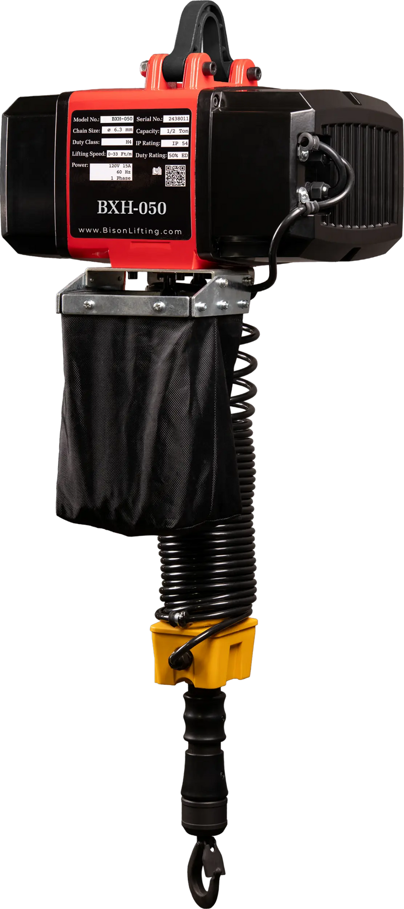 Bison Lifting BXH Series Electric Chain Hoist - 1/2 Ton Bison Lifting