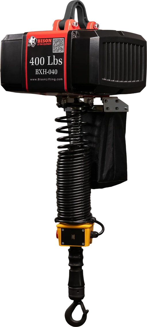 Bison Lifting BXH Series Electric Chain Hoist - 400 Pounds Bison Lifting
