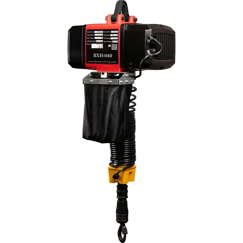 Bison Lifting BXH Series Electric Chain Hoist - 400 Pounds Bison Lifting