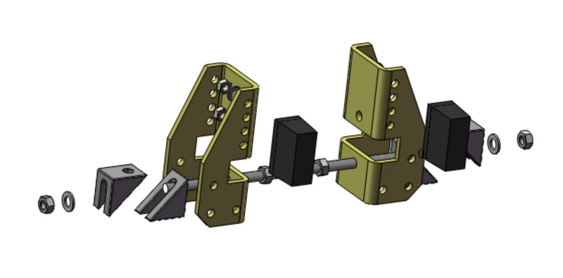 Bison Lifting Beam Stop Clamp TESH18-25 Bison Lifting