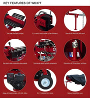 Boss Industrial 37 Ton Gas Log Splitter-WD37T Boss Industrial
