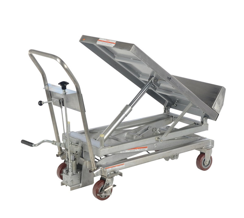 Vestil Lift & Tilt Carts with Sequence Select