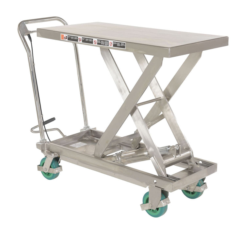 Vestil Stainless Steel Scissor Carts (SSSC)