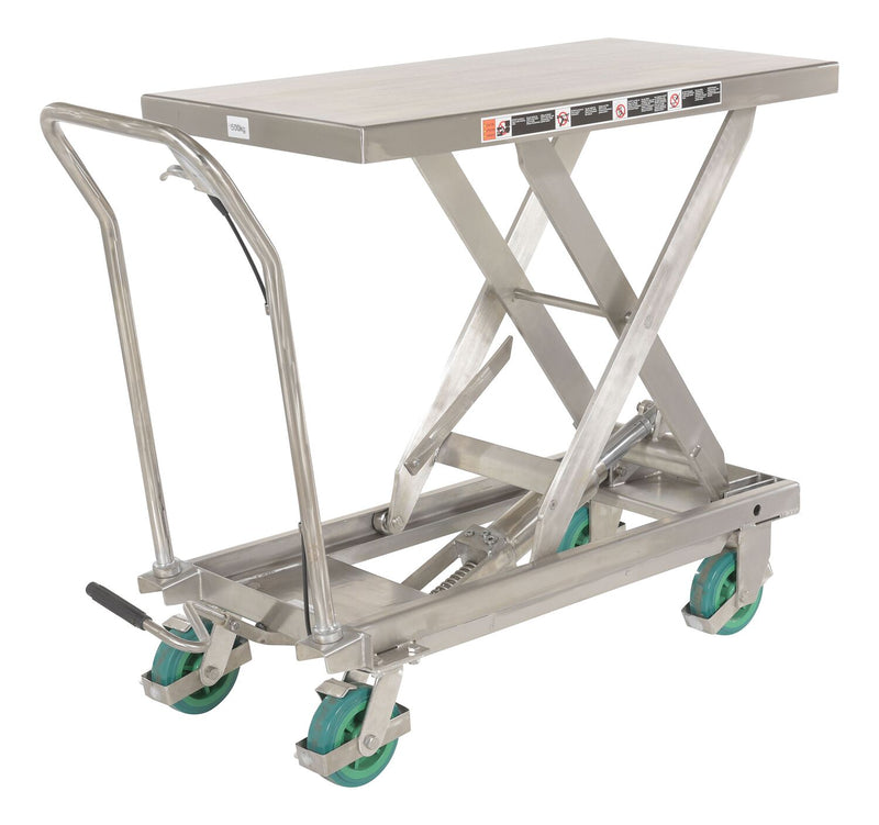 Vestil Stainless Steel Scissor Carts (SSSC)