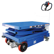 Vestil Powered Drive and Powered Lift Hydraulic Scissor Carts