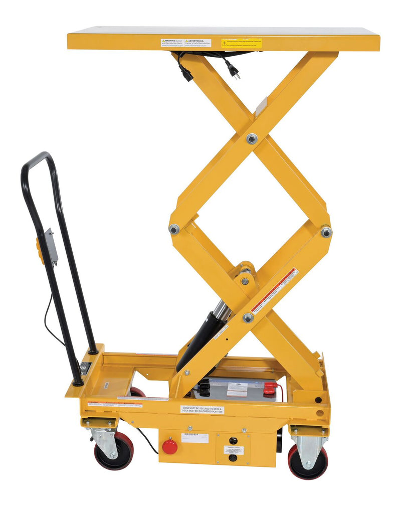 Vestil DC Powered Hydraulic Elevating Carts