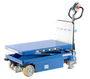 Vestil Powered Drive and Powered Lift Hydraulic Scissor Carts