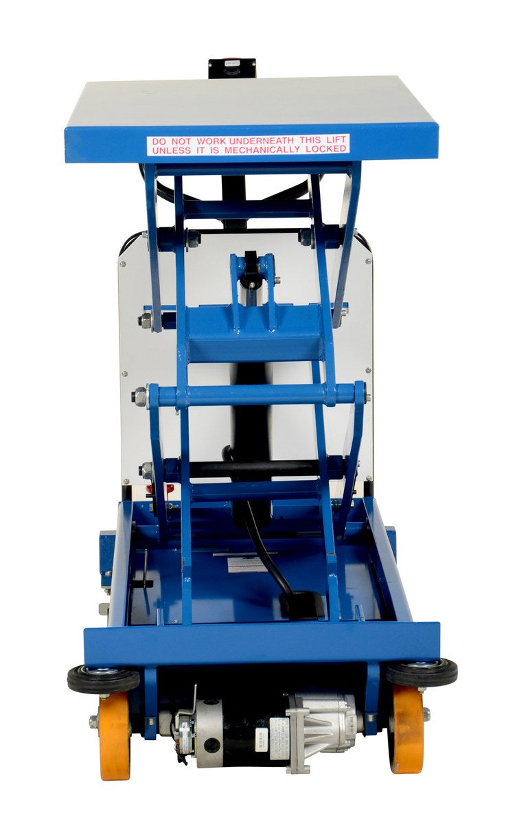Vestil Powered Drive and Powered Lift Hydraulic Scissor Carts