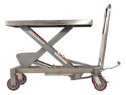 Vestil Partially Stainless Steel Hydraulic Elevating Carts