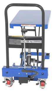 Vestil Low Profile Scissor Cart w/ Auto-Shift