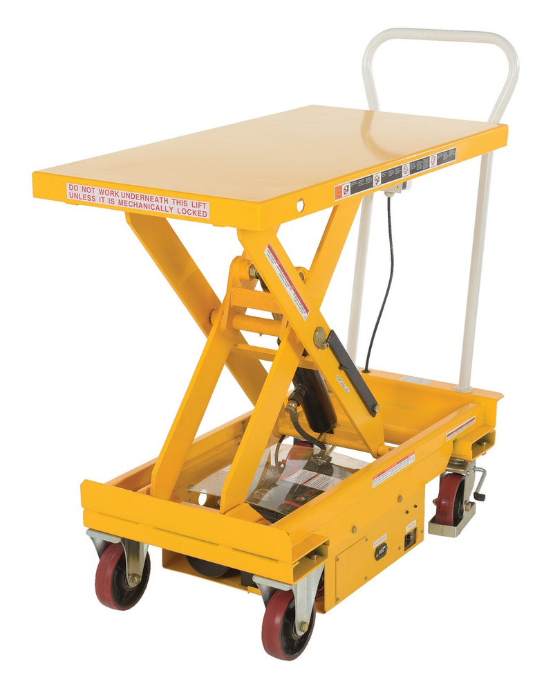 Vestil DC Powered Hydraulic Elevating Carts