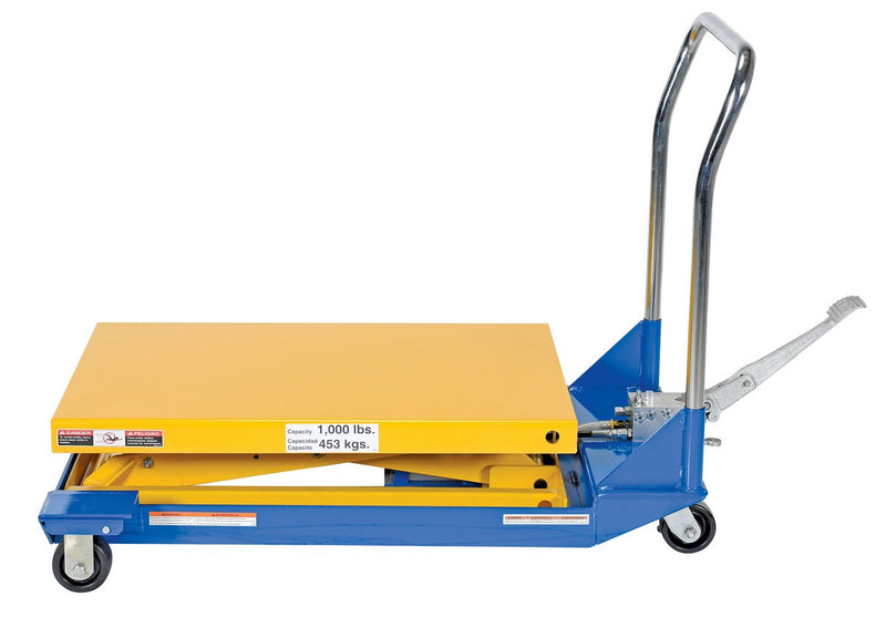 Vestil DC Powered and Manual Scissor Carts (CART)