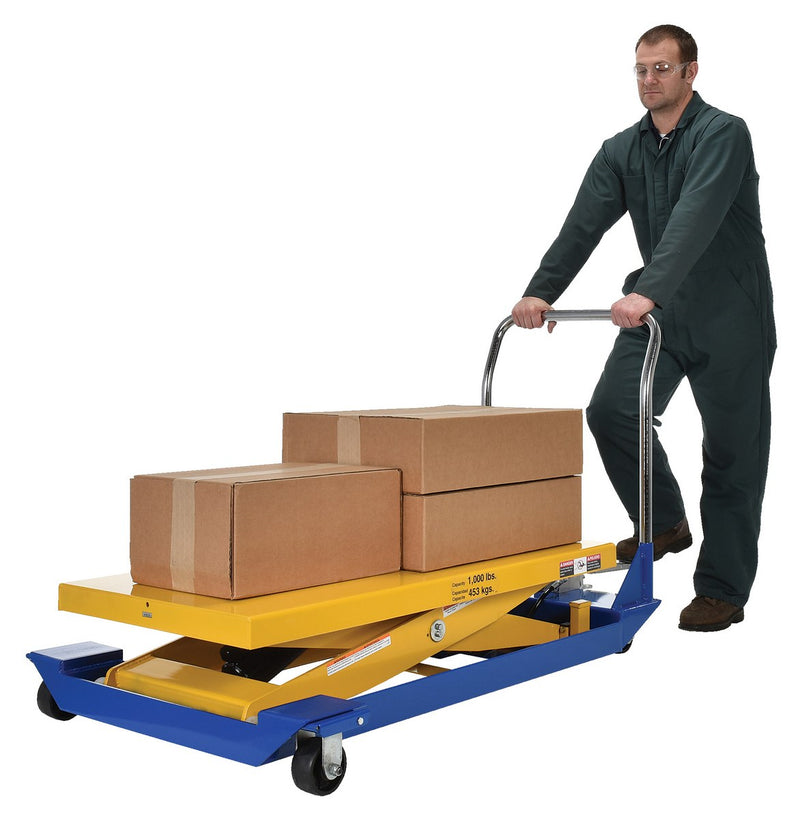 Vestil DC Powered and Manual Scissor Carts (CART)