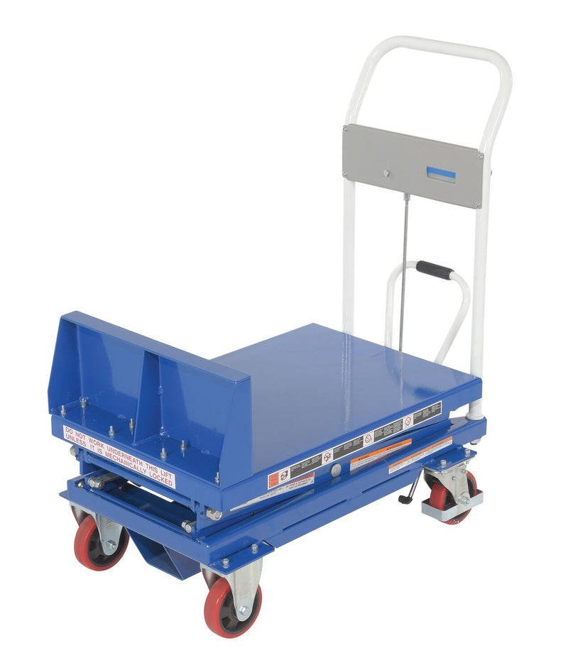 Vestil Lift & Tilt Carts with Sequence Select