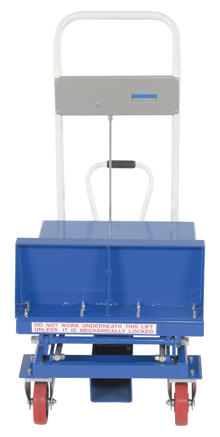 Vestil Lift & Tilt Carts with Sequence Select