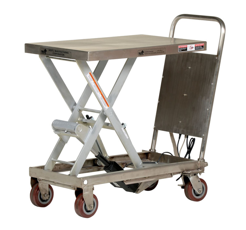 Vestil Linear Actuated Elevating Carts