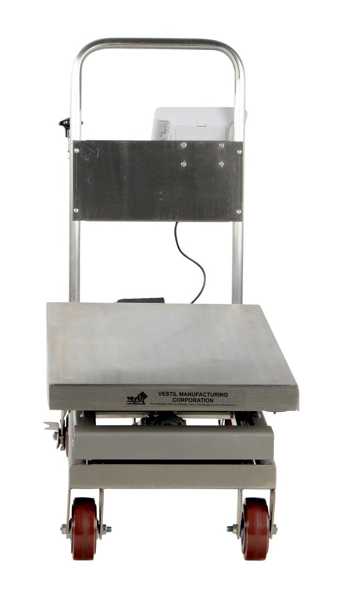 Vestil Scissor Carts with Built-In Scale