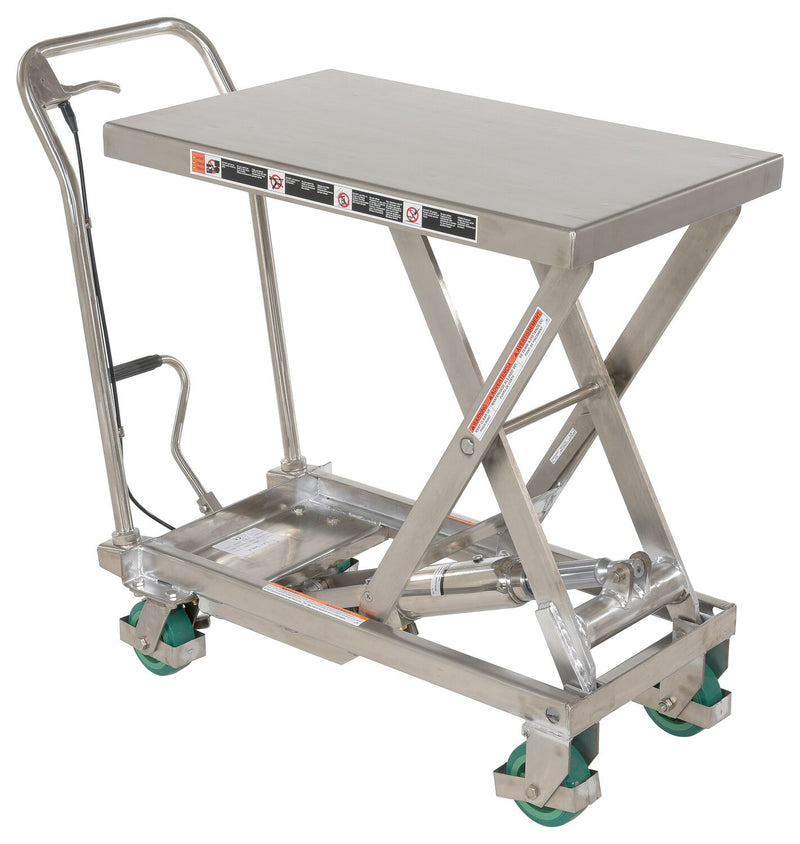 Vestil Stainless Steel Scissor Carts (SSSC)