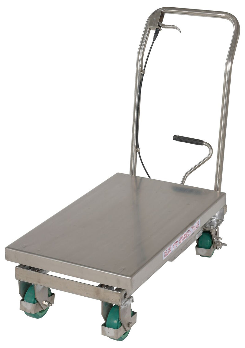 Vestil Stainless Steel Scissor Carts (SSSC)