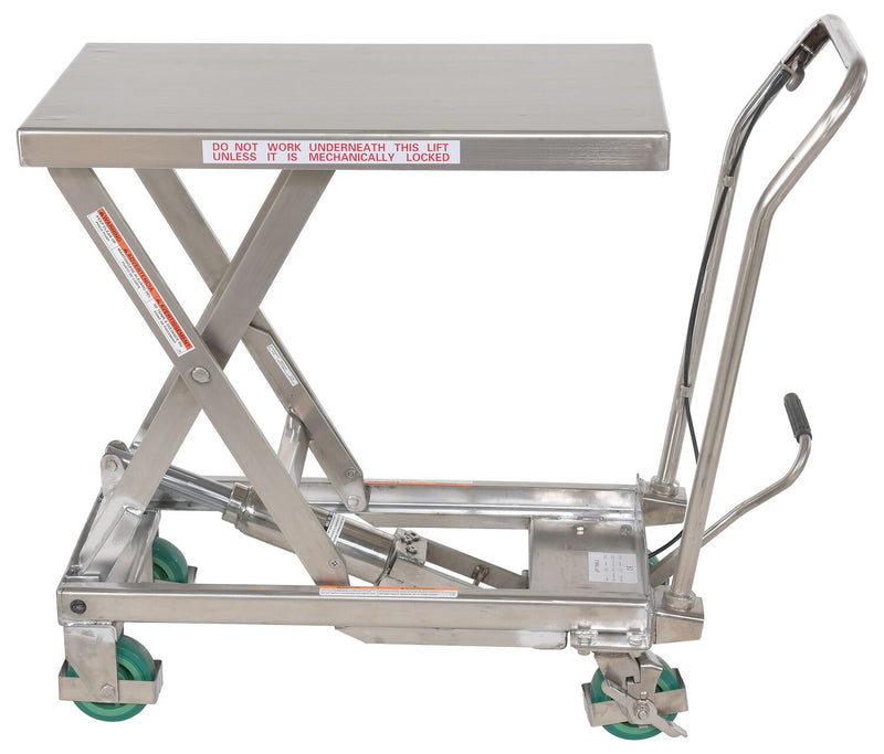 Vestil Stainless Steel Scissor Carts (SSSC)