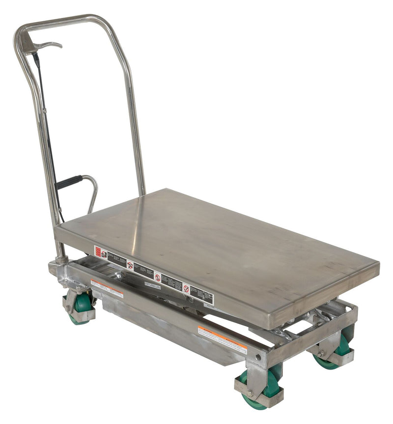 Vestil Stainless Steel Scissor Carts (SSSC)