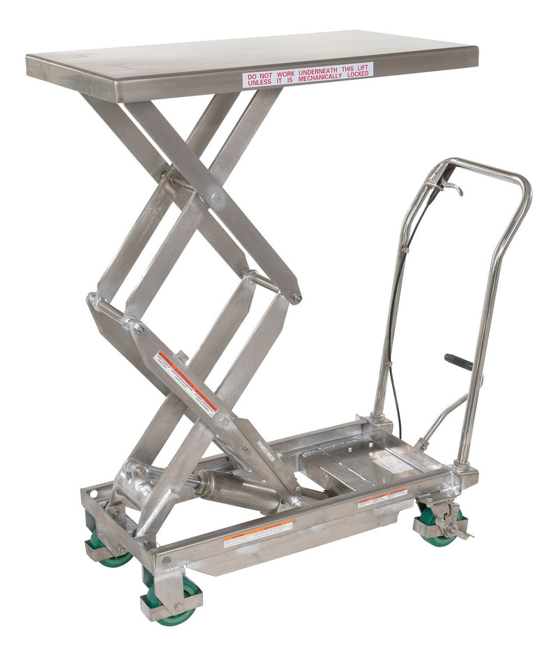 Vestil Stainless Steel Scissor Carts (SSSC)