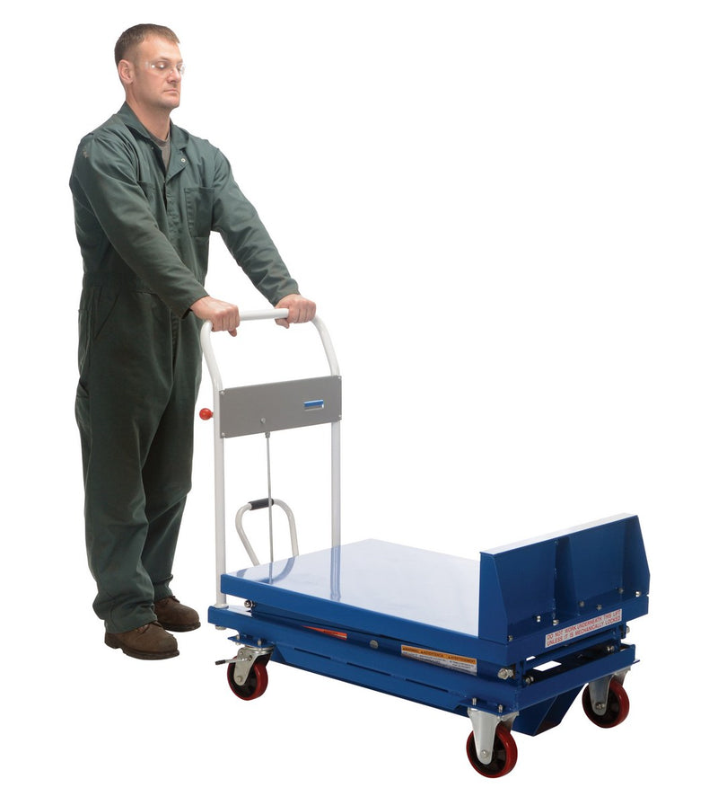 Vestil Lift & Tilt Carts with Sequence Select