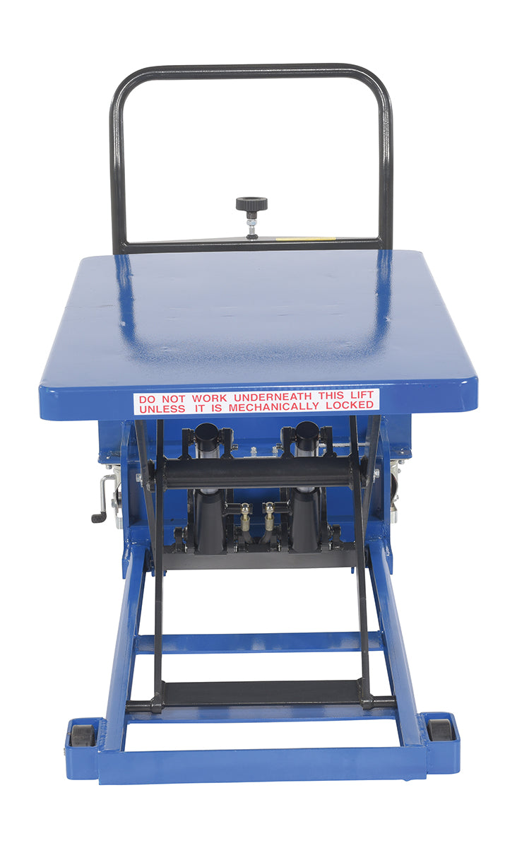 Vestil Low Profile Scissor Cart w/ Auto-Shift
