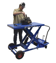 Vestil Pneumatic Tire Elevating Carts