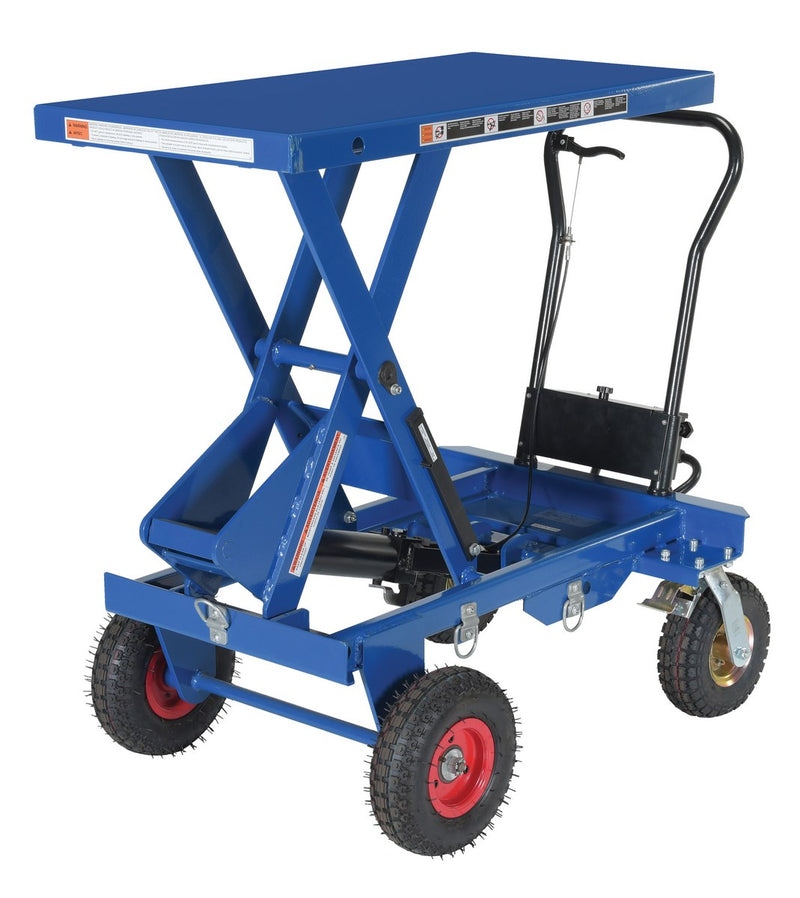 Vestil Pneumatic Tire Elevating Carts