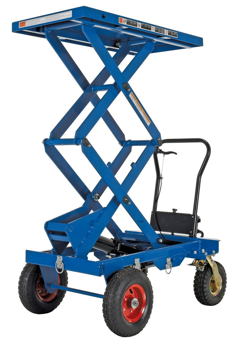 Vestil Pneumatic Tire Elevating Carts