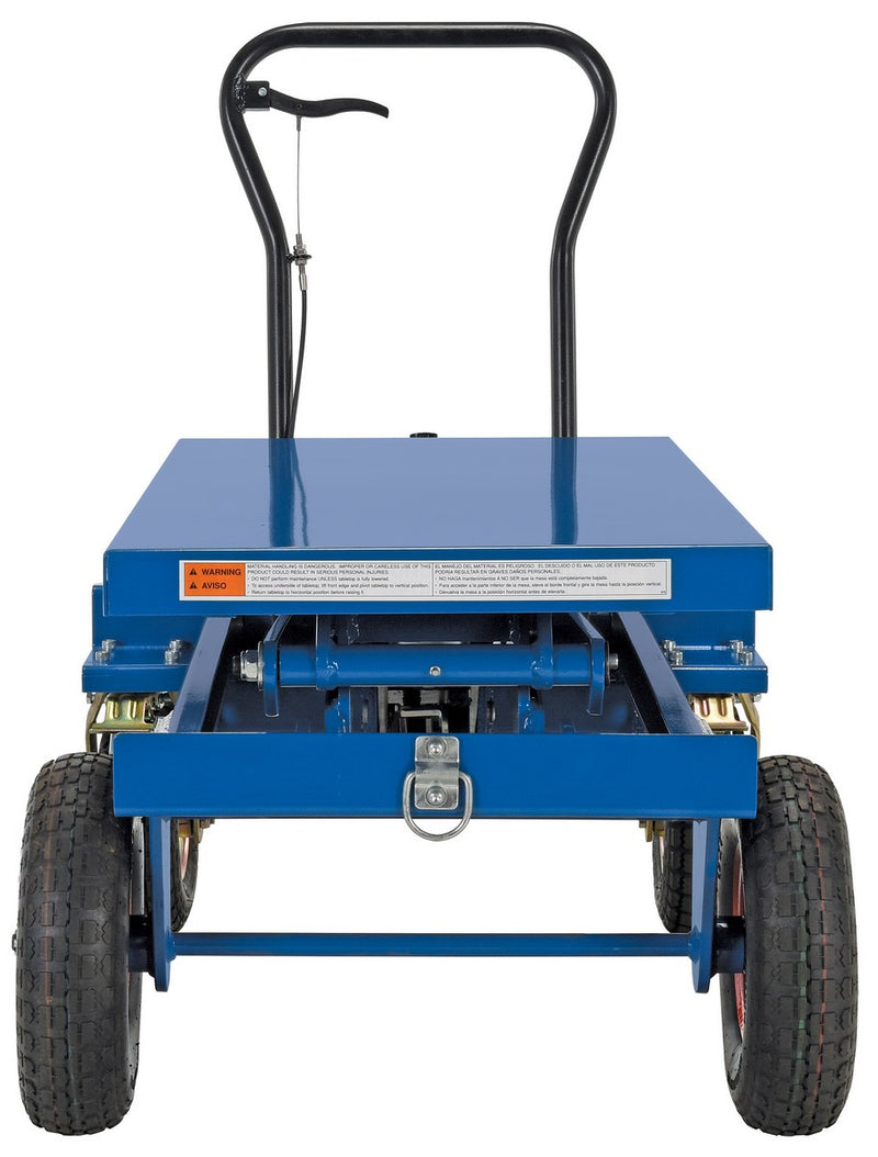 Vestil Pneumatic Tire Elevating Carts