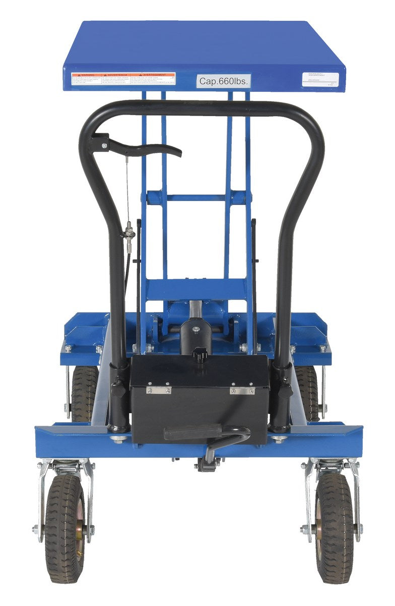 Vestil Pneumatic Tire Elevating Carts