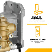 CAT 67DX39G1I Pump – 4.2 GPM, 4,200 PSI, 1" Shaft BE Power Equipment
