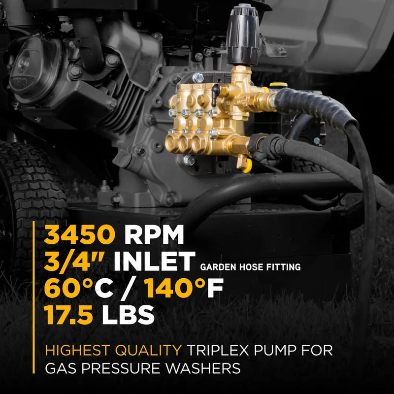 Comet ZWD-K4042G Pump – 4.0 GPM, 4,400 PSI, 1" Shaft BE Power Equipment