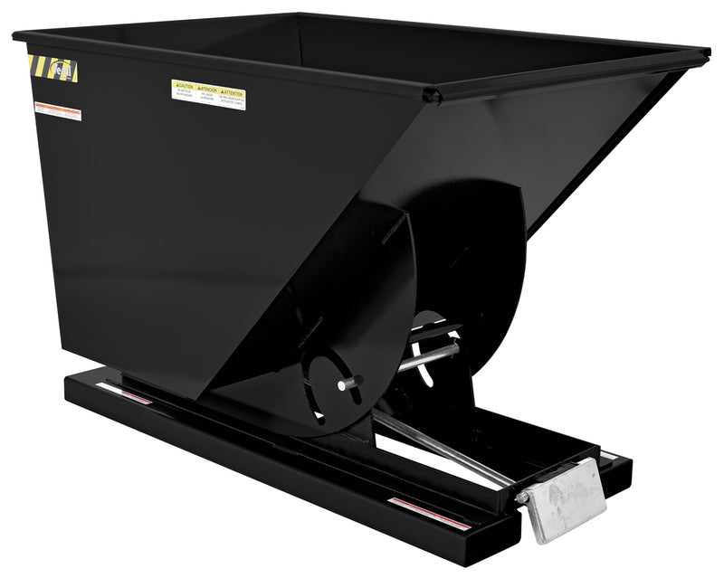 Vestil D Style - Self-Dumping Steel Hoppers with Bumper Release (D) – Group 1