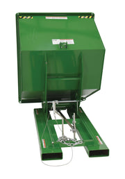 Vestil D Style - Self-Dumping Steel Hoppers with Bumper Release (D) – Group 1