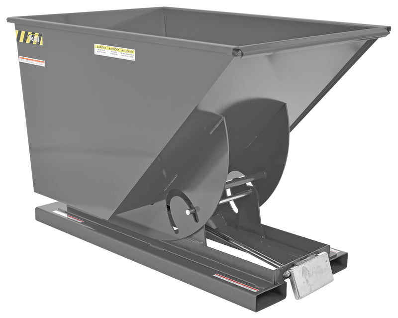 Vestil D Style - Self-Dumping Steel Hoppers with Bumper Release (D) – Group 1