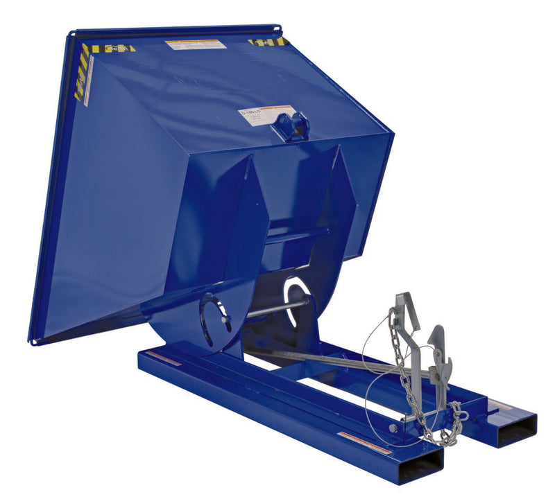 Vestil D Style - Self-Dumping Steel Hoppers with Bumper Release (D) – Group 1