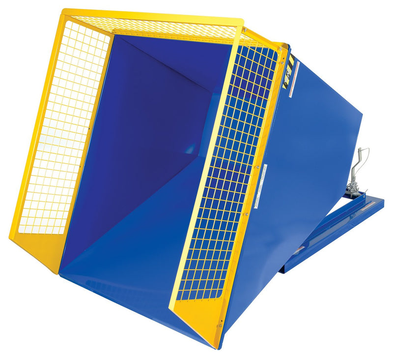 Vestil D Style - Self-Dumping Steel Hoppers with Bumper Release (D) – Group 2