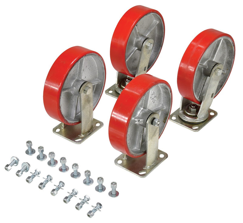 Vestil Casters For Hoppers (D, R & H)