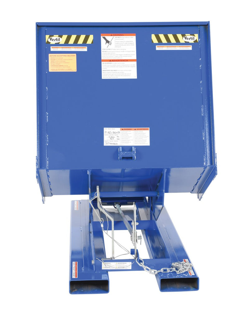 Vestil Open Side Hopper