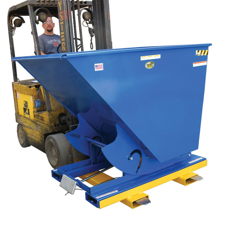 Vestil Hopper Sideways Dumping Option