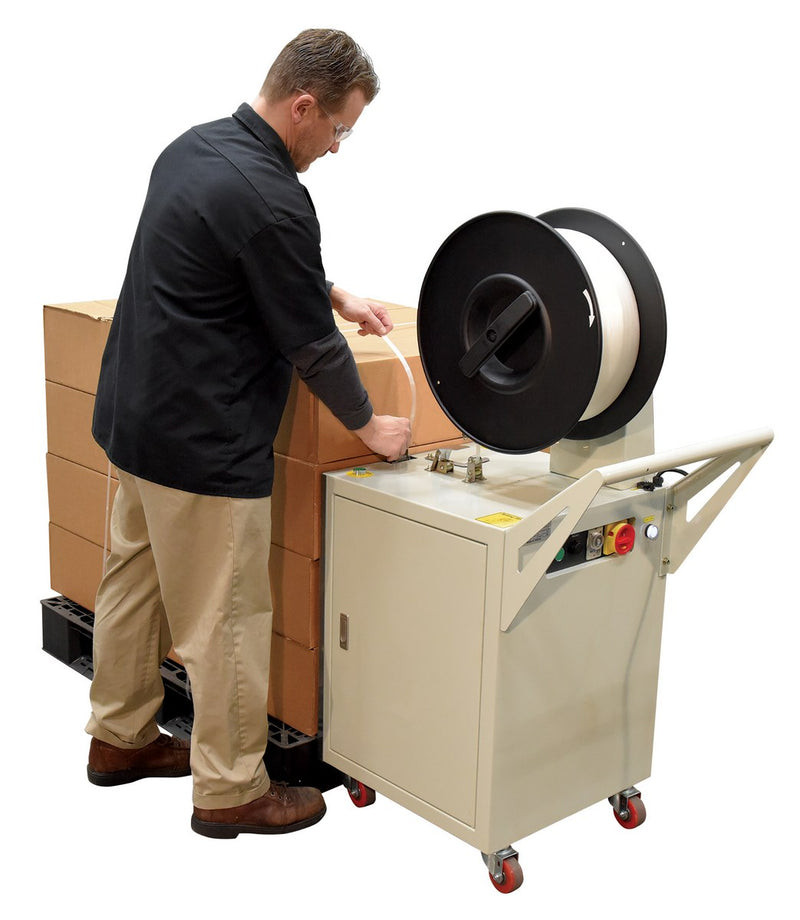 Vestil Semi-Automatic Pallet Probe Strapping Machine (DBA)