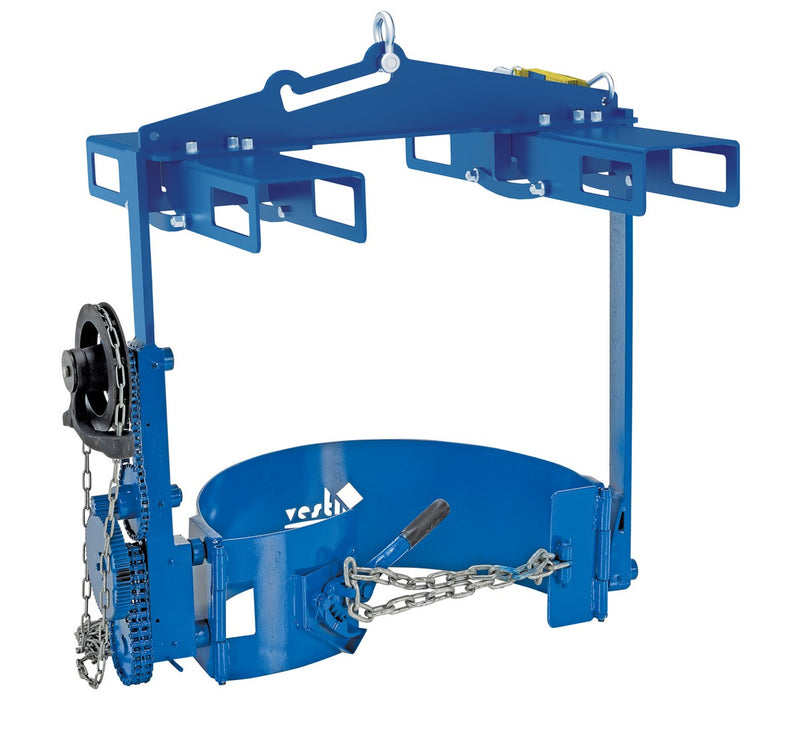 Vestil Hoist Mounted Drum Carrier/Rotators (DCT)