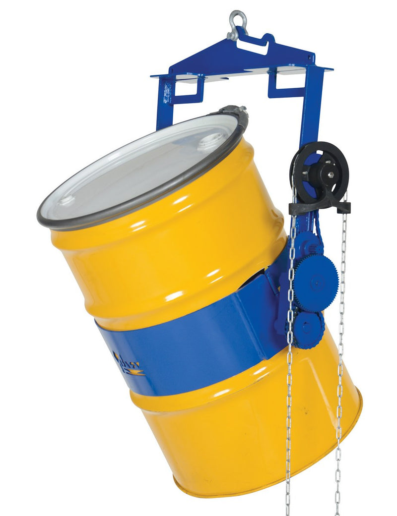 Vestil Hoist Mounted Drum Carrier/Rotators (DCT)