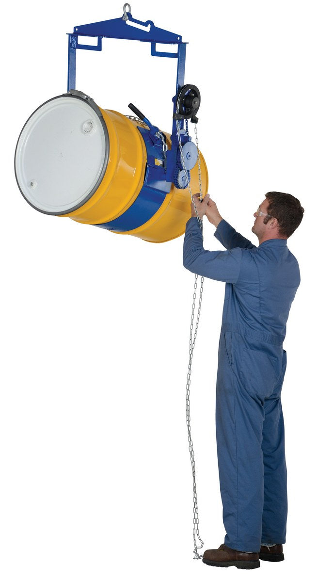Vestil Hoist Mounted Drum Carrier/Rotators (DCT)